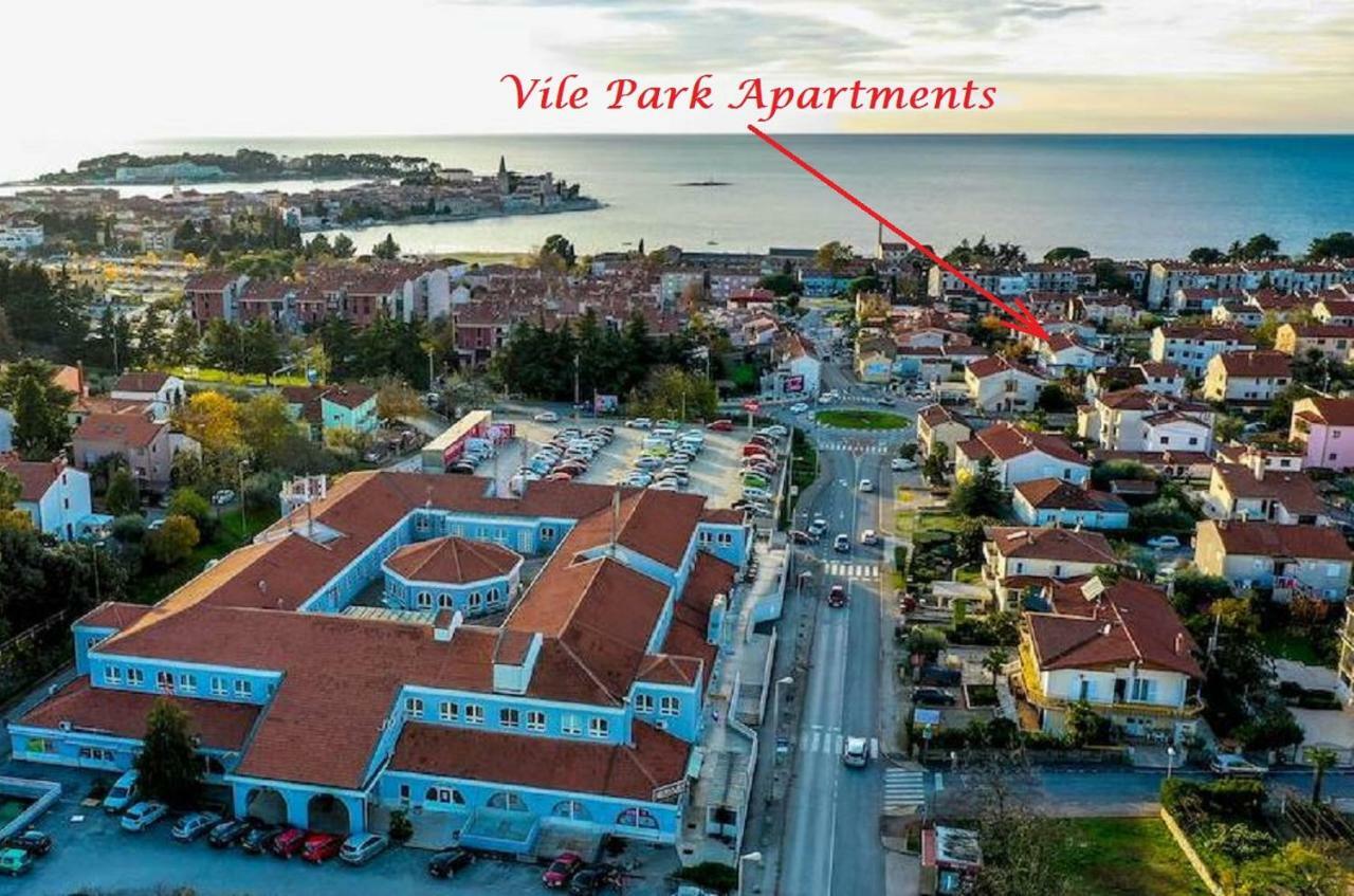 Vile Park Apartments Poreč Exterior foto